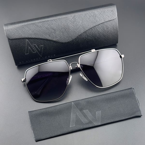 عینک آفتابی مردانه آلبرت وگ مدل JS8531C85-P115 Polarized Avantgarde Visionary