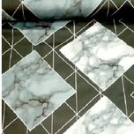 کاور تشک مهمان مدل هندسی سایز 100x195 سانتی متر