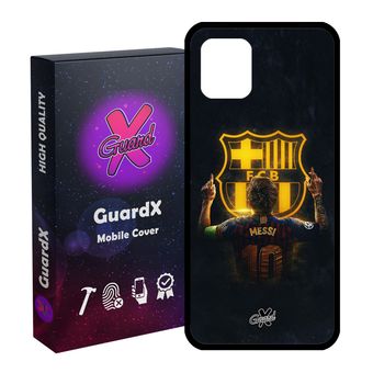 کاور گارد ایکس طرح Messi مدل Glass10196 مناسب برای گوشی موبایل سامسونگ Galaxy Note 10 Lite