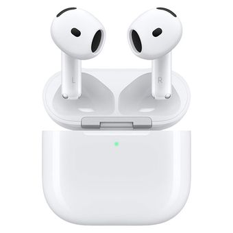 هدفون بلوتوثی اپل مدل AirPods 4 فاقد قابلیت نویز کنسلینگ، درگاه شارژ USB Type-C، شارژ بی سیم، با قابلیت اتصال به چند دستگاه، پشت
