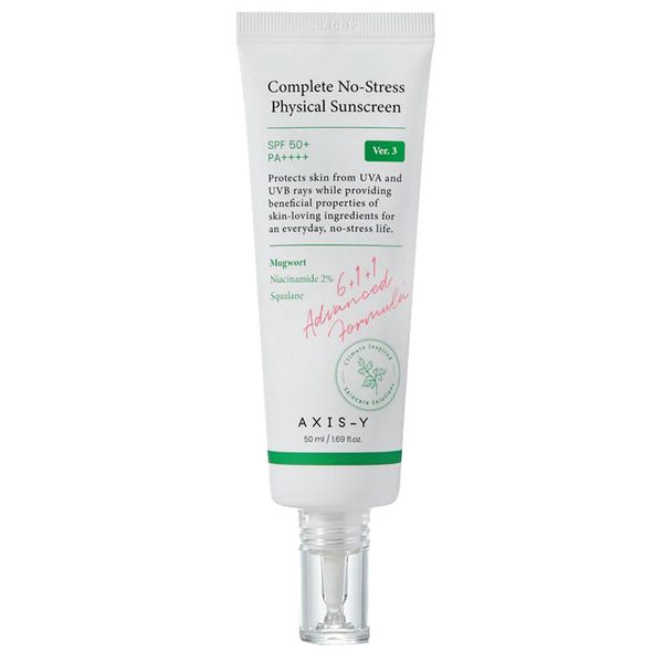 کرم ضد آفتاب بدون رنگ اکسیس وای +SPF 50 مدل Complete No Stress ‌مناسب انواع پوست‌ حجم 50 میلی‌لیتر