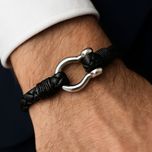 دستبند مردانه برسانو مدل حلقه وصال کد 1430