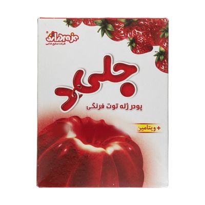 پودر ژله توت فرنگی جلید دراژه - 100 گرم - 12عددی