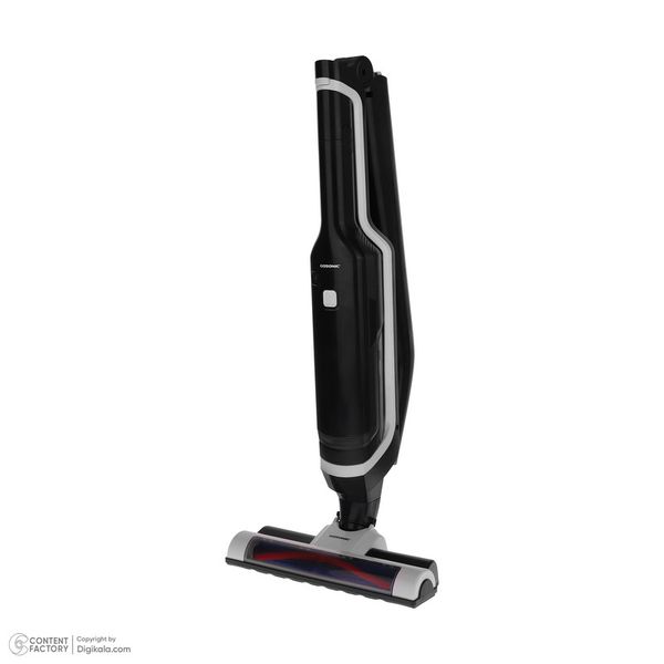 جارو شارژی عصایی گوسونیک مدل GSV-1123 با باتری لیتیوم-یونی 22.2 ولت و ظرفیت 2200 میلیآمپرساعت، فیلتر HEPA، بدنه ترکیبی پلاستیک
