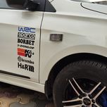 برچسب بدنه خودرو طرح sport کد HM01 بسته 2 عددی