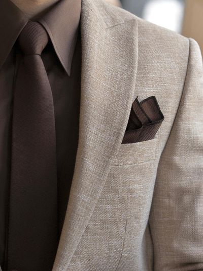 کراوات قهوه ای کارلوتی کد a133