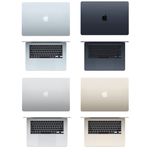 لپتاپ اپل مدل MacBook Air MW1L3 2025 LLA با پردازنده Apple M4، رم 16GB، حافظه SSD با ظرفیت 256GB، نمایشگر 15.3 اینچ Retina، دار