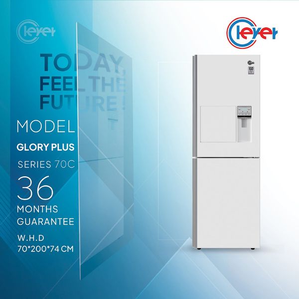 یخچال و فریزر 27 فوت کلور مدل کمبی مدل FRNT-70-GLORY PLUS
