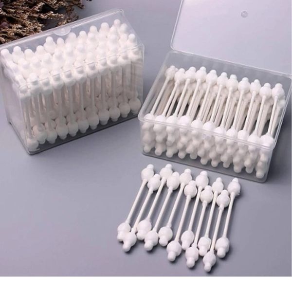 گوش پاک کن کودک تاپز مدل Happy baby مجموعه 60 عددی