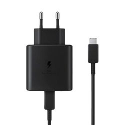 شارژر دیواری 45 وات سامسونگ مدل EP-T4510 به همراه کابل تبدیل USB-C اورجینال