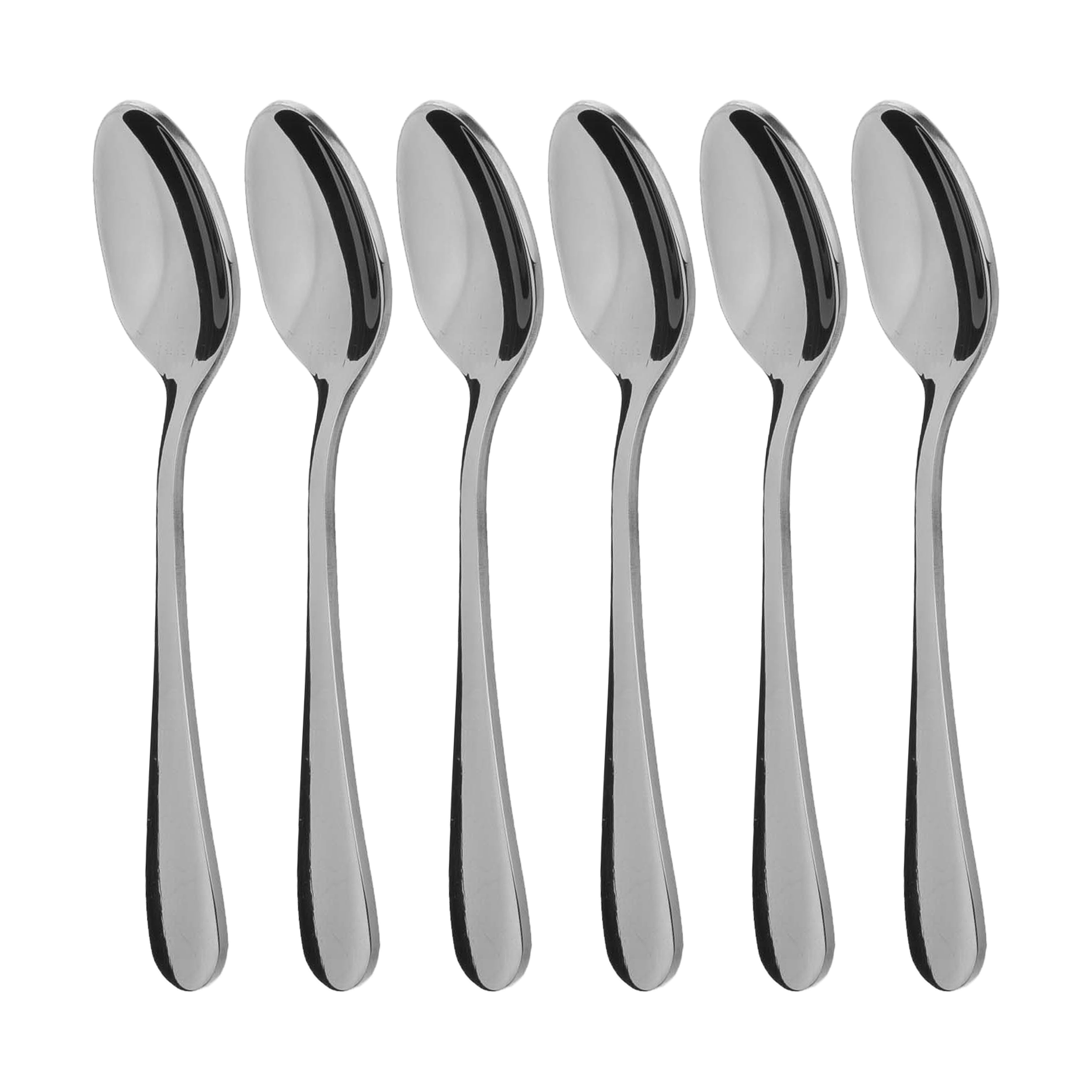 قاشق چای خوری پاشا مدل جنوا بسته 6 عددی*515