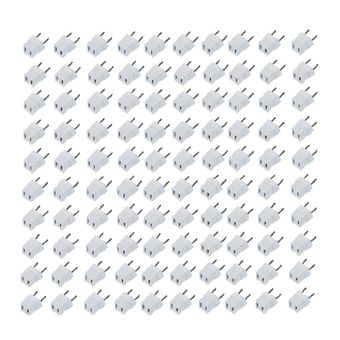 تبدیل دوشاخه برق 2 به 2 مدل 2TO2 بسته 100 عددی