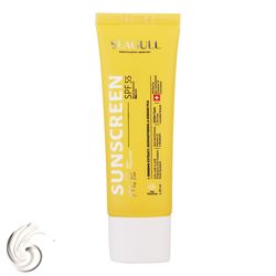 کرم ضد آفتاب بدون رنگ آقایان سی گل SPF55 مناسب انواع پوست حجم 50 میلی‌لیتر