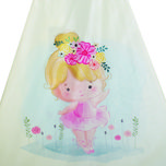 چادر بازی کودک مدل سرخپوستی طرح دختر کد PT527 به همراه کوسن