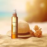 اسپری ضدآفتاب بدون رنگ ویتالیر SPF50 مدل Vitamine C مناسب برای انواع پوست، حجم 150 میلیلیتر