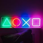چراغ نئونی دیواری طرح آیکون دسته پلی استیشن*245