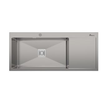 سینک ظرفشویی استیل توکار یک لگنه بیمکث مدل 4102