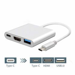 تبدیل Type-C To Hdmi,USB3,PD