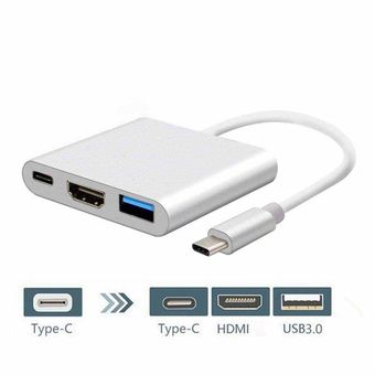تبدیل Type-C To Hdmi,USB3,PD