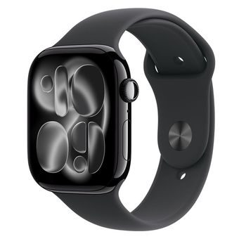 ساعت هوشمند 46 میلی متری اپل مدل Series 11 Aluminum با بند سیلیکونی