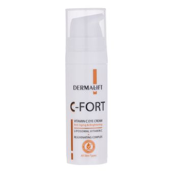 کرم دور چشم درمالیفت مدل C-FORT حجم 15 میلی لیتر
