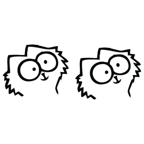 برچسب بدنه خودرو ونگارد کد V5 مجموعه 2 عددی