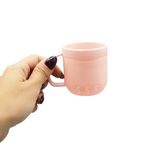 فلاسک مدل GS-M-269892 گنجایش 0.6 لیتر به همراه لیوان سفری بسته 3 عددی