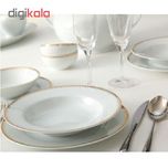 سرویس غذاخوری 28 پارچه چینی زرین ایران مدل سپیدار