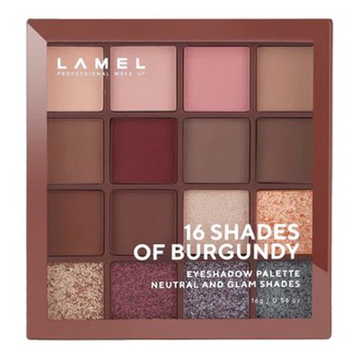پالت سایه چشم لامل مدل Shades of Burgundy شماره 16