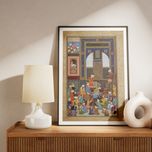 تابلو طرح محراب کد 0001 فریم سفید