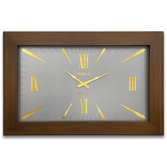 ساعت دیواری چوبی نوراکس مدل 3131