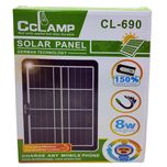 پنل خورشیدی 8 وات سی سی لمپ مدل CL-690