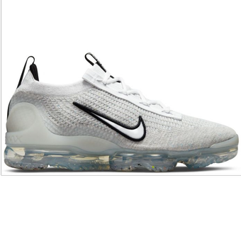 کفش پیاده روی مردانه نایک ایرمکس ویپور مکس اورجینال Nike Air VaporMax 2021 Fk M DH4084-100 white grey