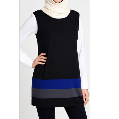 تاب بلند زنانه سه رنگ