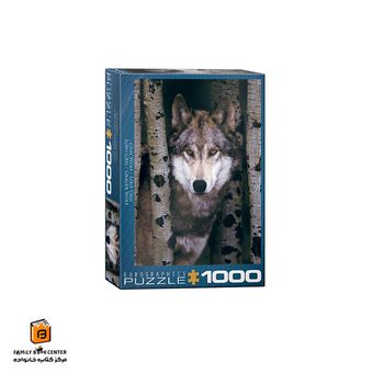 پازل 1000 تکه (6000-1244) Grey Wolf یوروگرافیکس (Euro ghraphics)