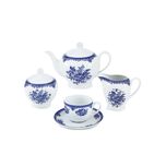 سرویس غذاخوری 102 پارچه کامل چینی زرین ایران سری ایتالیا اف مدل فلورانس درجه عالی