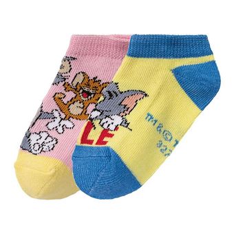 جوراب پسرانه لیدل مدل تام و جری کد 02 مجموعه 2 عددی