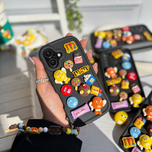 قاب M&M'S برجسته / آیفون و سامسونگ و شیاومی / (کدC1850)MO