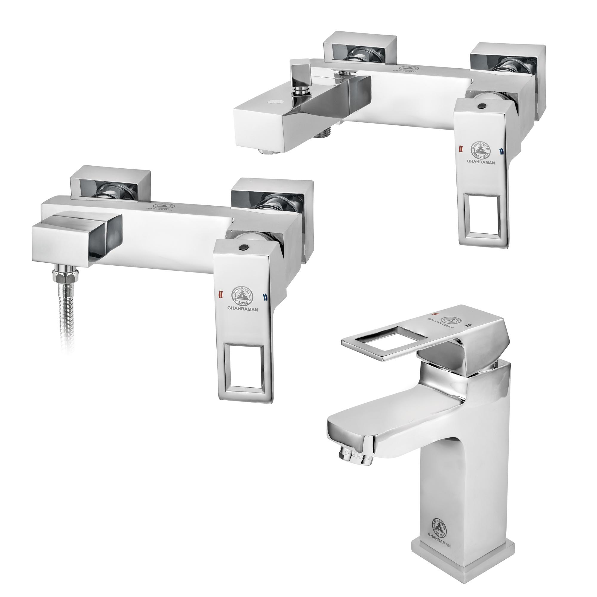 ست شیرآلات بهداشتی قهرمان مدل برسام