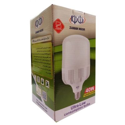 لامپ ال ای دی 40 وات زمان نور