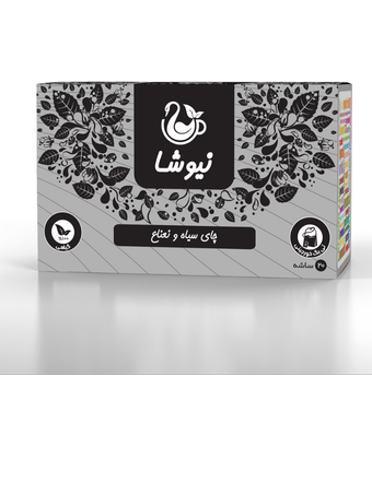 چای سیاه و نعناع - Mint + Black Tea