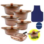  سرویس پخت و پز 17 پارچه ام جی اس مدل Korea-C