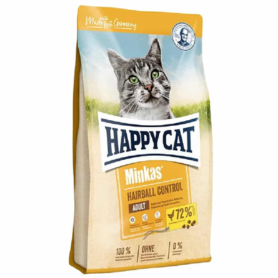 غذای خشک گربه بالغ هپی کت مدل هیربال Happy cat Hairball