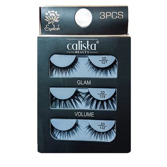 مژه مصنوعی 3عددی کالیستا بیوتی مدل GVS132