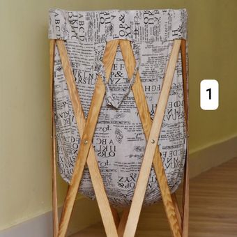 لاندری باکس گرد تاشو