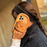 قاب دمپایی خرسی / آیفون / (کدC1893)