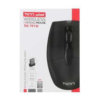 ماوس بی سیم TSCO مدل TM 791W - مشکی
