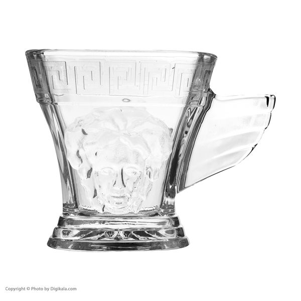 فنجان آدریا گلس سری امپرس کد 4114 بسته 6 عددی