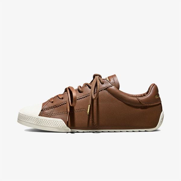 کانورس ترینر سوئد قهوه ای چرم/Converse chuck Suede brown