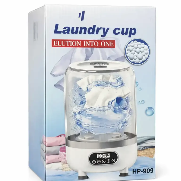 مینی واش سه کاره پرتابل شارژی مدل HP-909 (مینی لباسشویی قابل حمل)